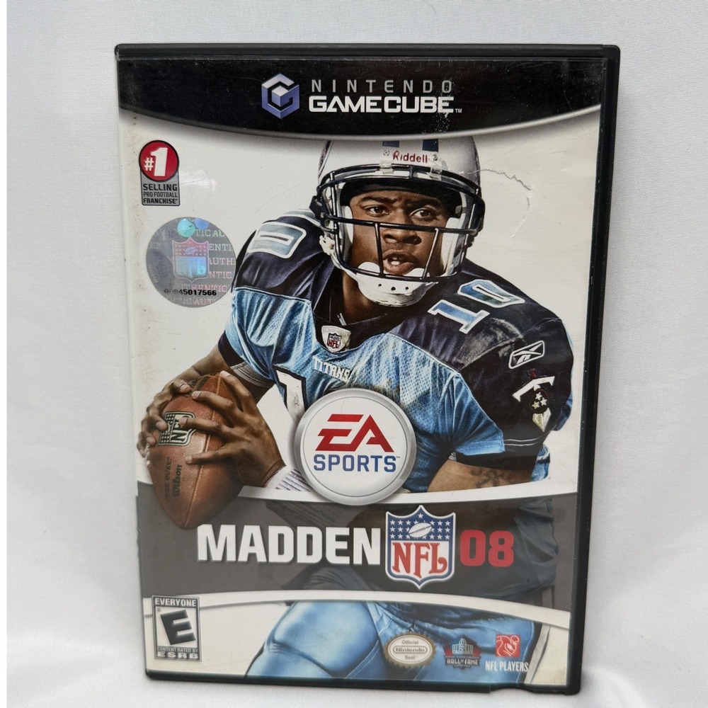 Madden NFL 08 Nintendo GameCube CIB EA Sports Football Game DOL-GQ8E-USA